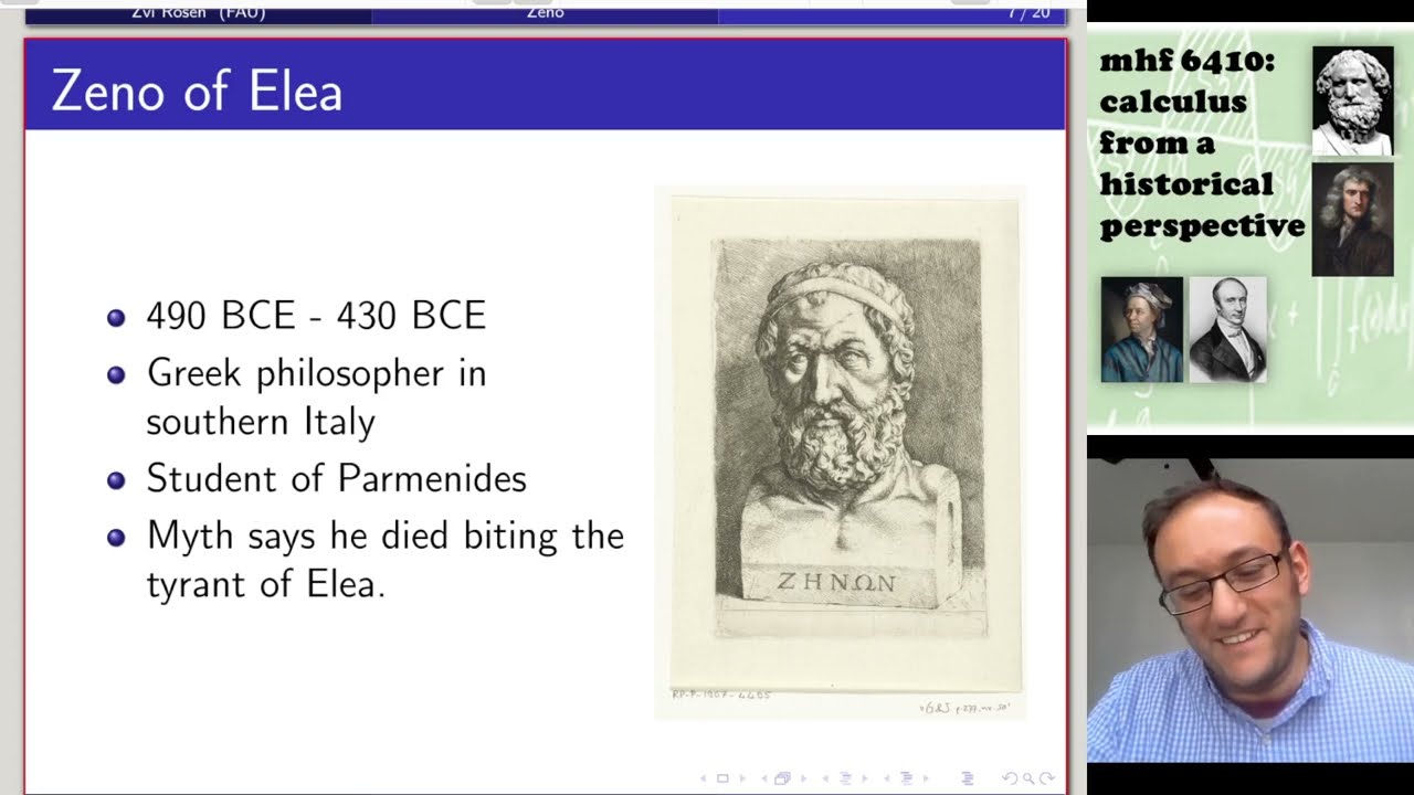 History of Calculus 1: Zeno