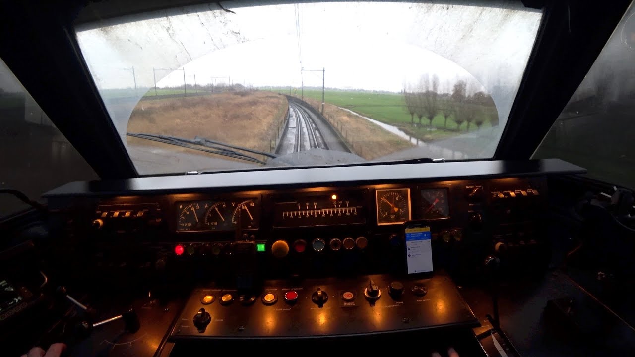 Train Driver's POV Amsterdam - Almere ICM 2018