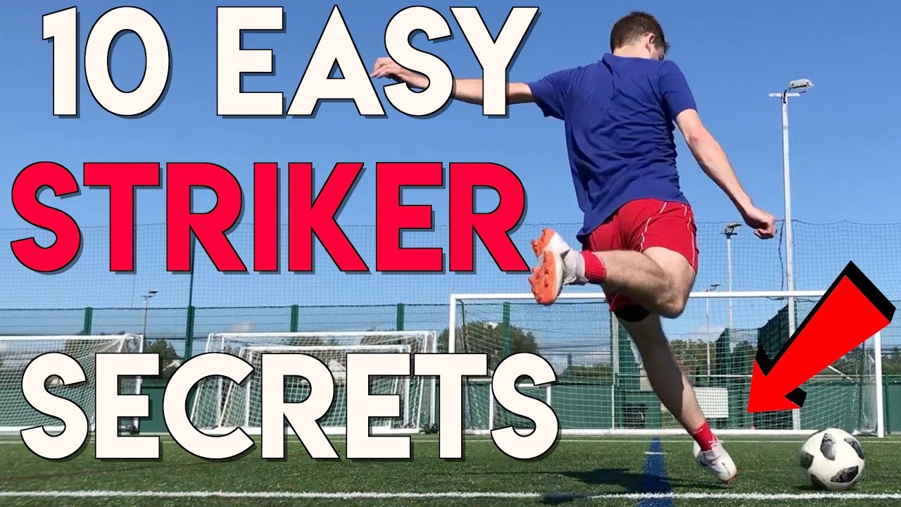 10 BEST STRIKER DRILLS - ALWAYS SCORE GOALS - IMPROVE YOUR FINISHING