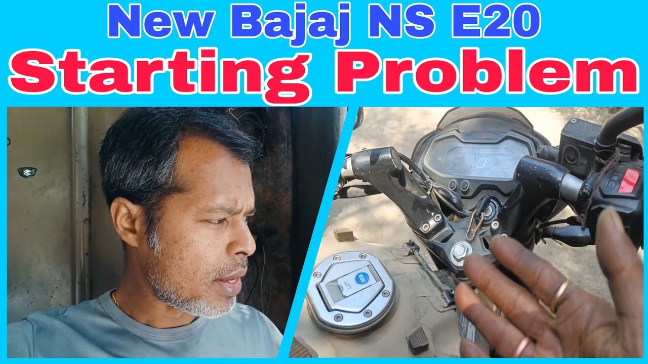 New Bajaj Pulsar NS E20 | Starting Problem | NS 125 e20 | #aruptomotive | #137