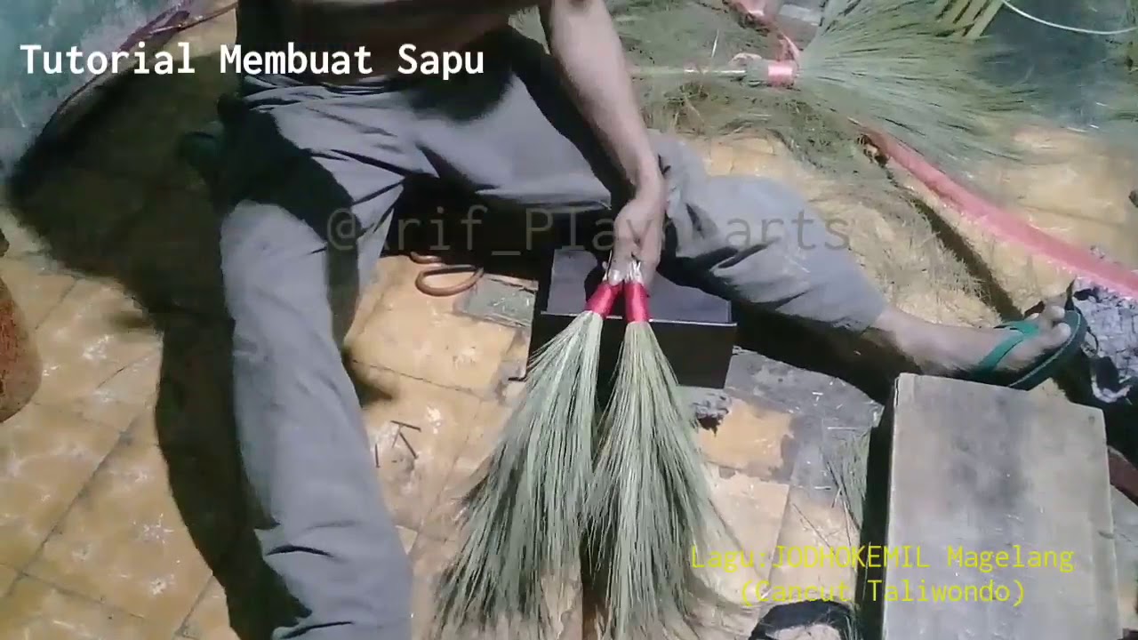 TUTORIAL MEMBUAT SAPU RAYUNG