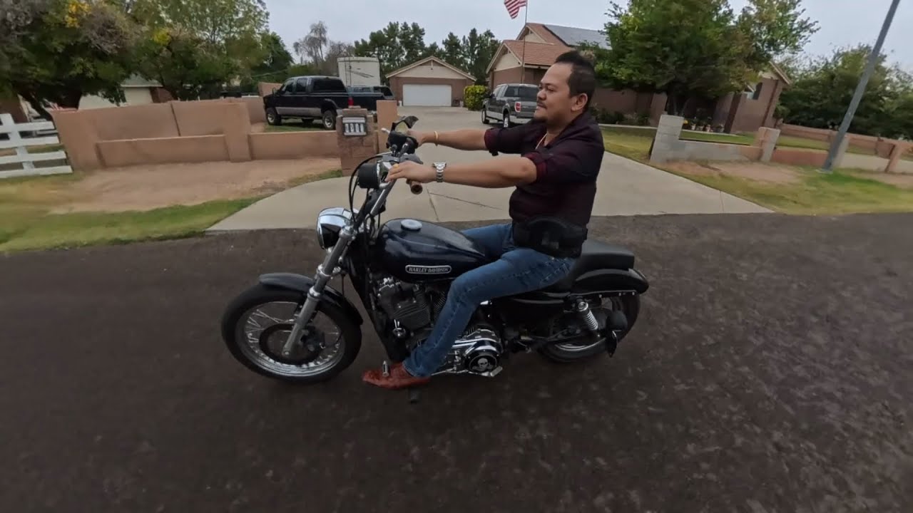 Drizzle Ride Harley Davidson Sportster 1200L