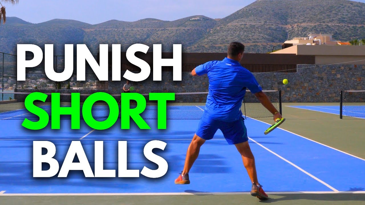Как наказывать за короткие мячи в теннисе 🎾 (4 способа)