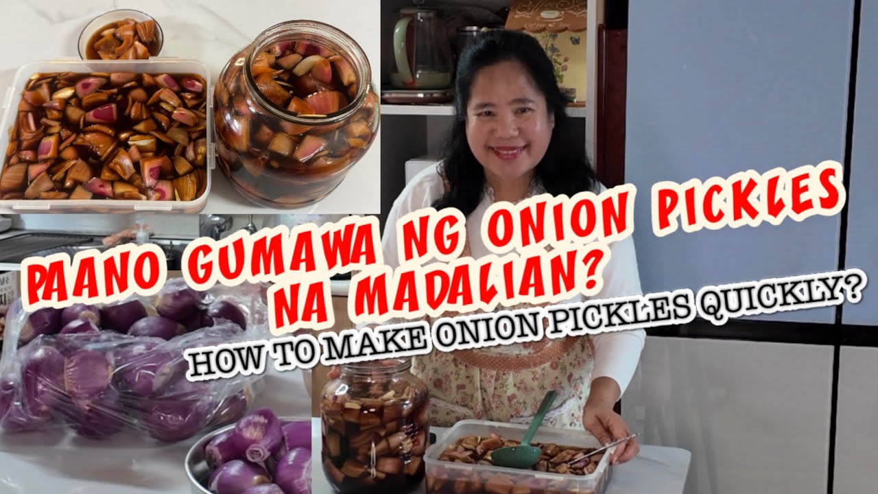 PAANO GUMAWA NG  ATSARANG SIBUYAS?/HOW TO MAKE ONION PICKLES?/ MTPnKorea pickles/BEST APPETIZERS/