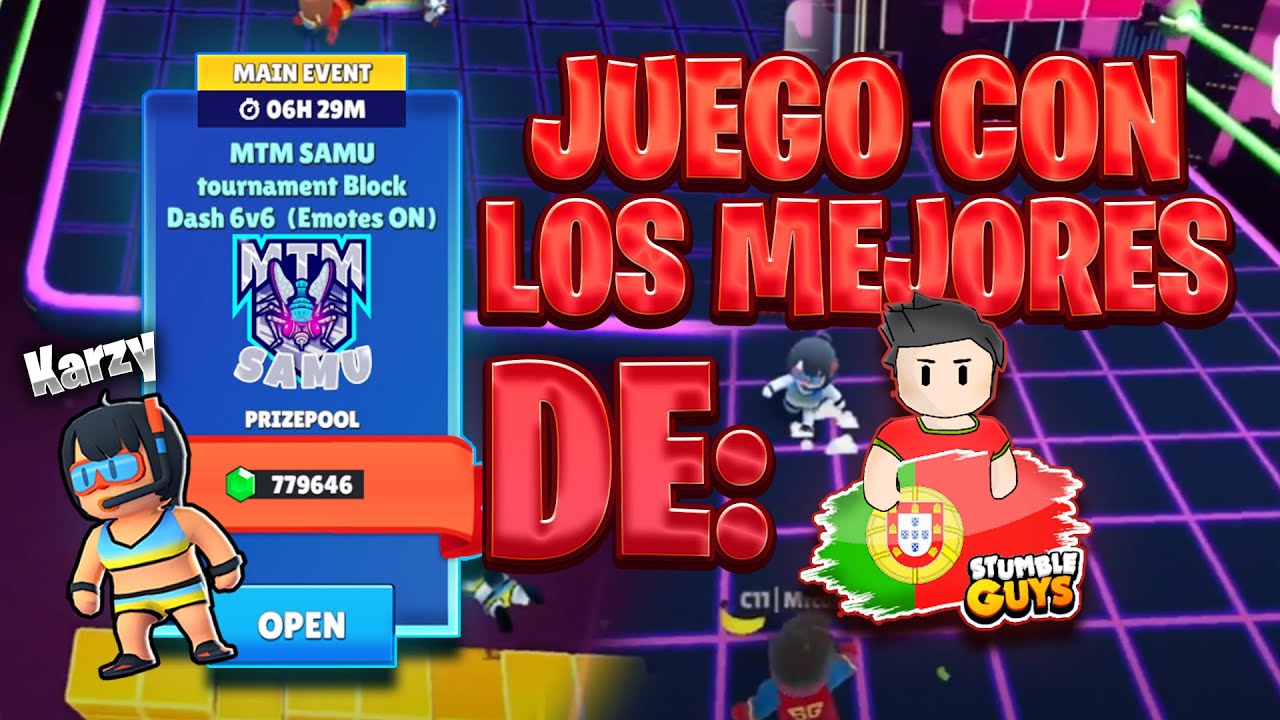 💥JUEGO TORNEO 6vs6 CON LOS MEJORES DE PORTUGAL💥