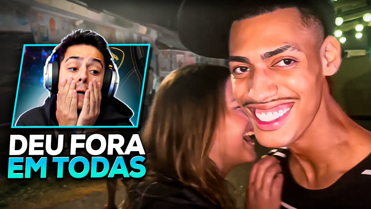 CORINGA REAGINDO A O MOSQUITÃO DANDO FORA EM TODAS AS GAROTAS DO ROLÊ!