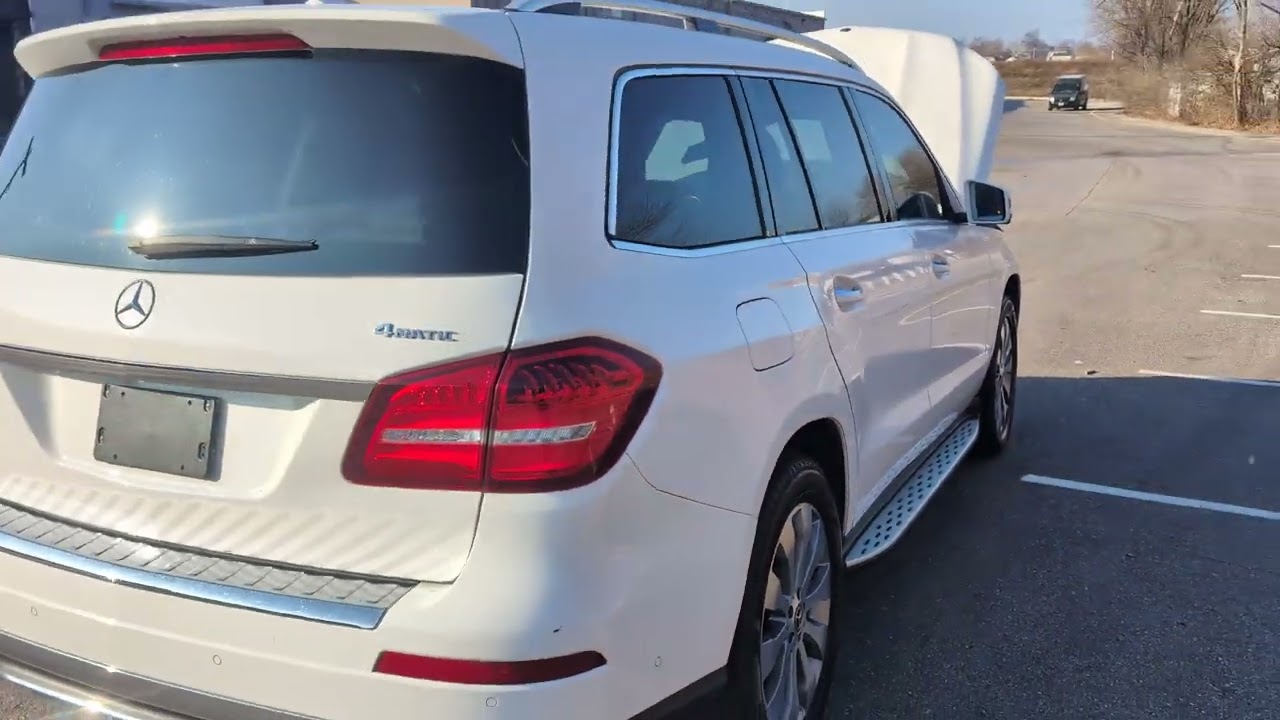 Wholesale Auto Auction car#22 V7102A 2018 Mercedes GLS 450 Jan 21
