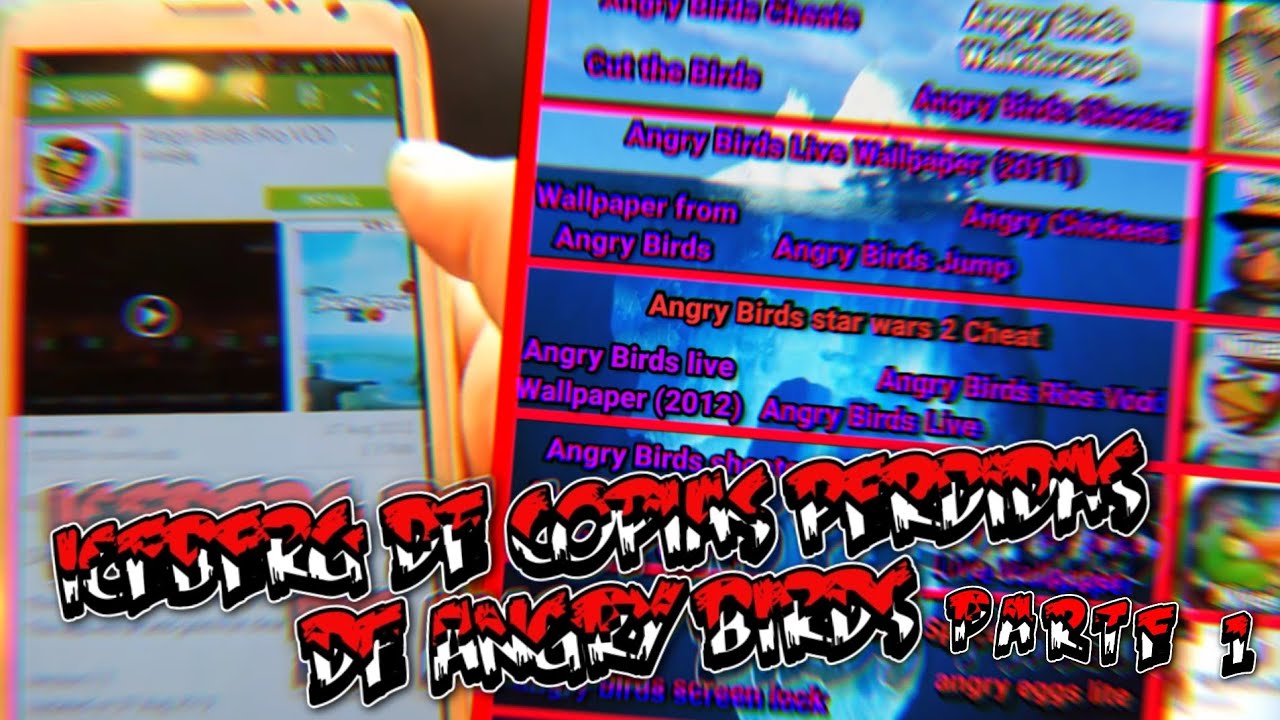 El Iceberg de Las Copias Perdidas de Angry Birds (1/2)
