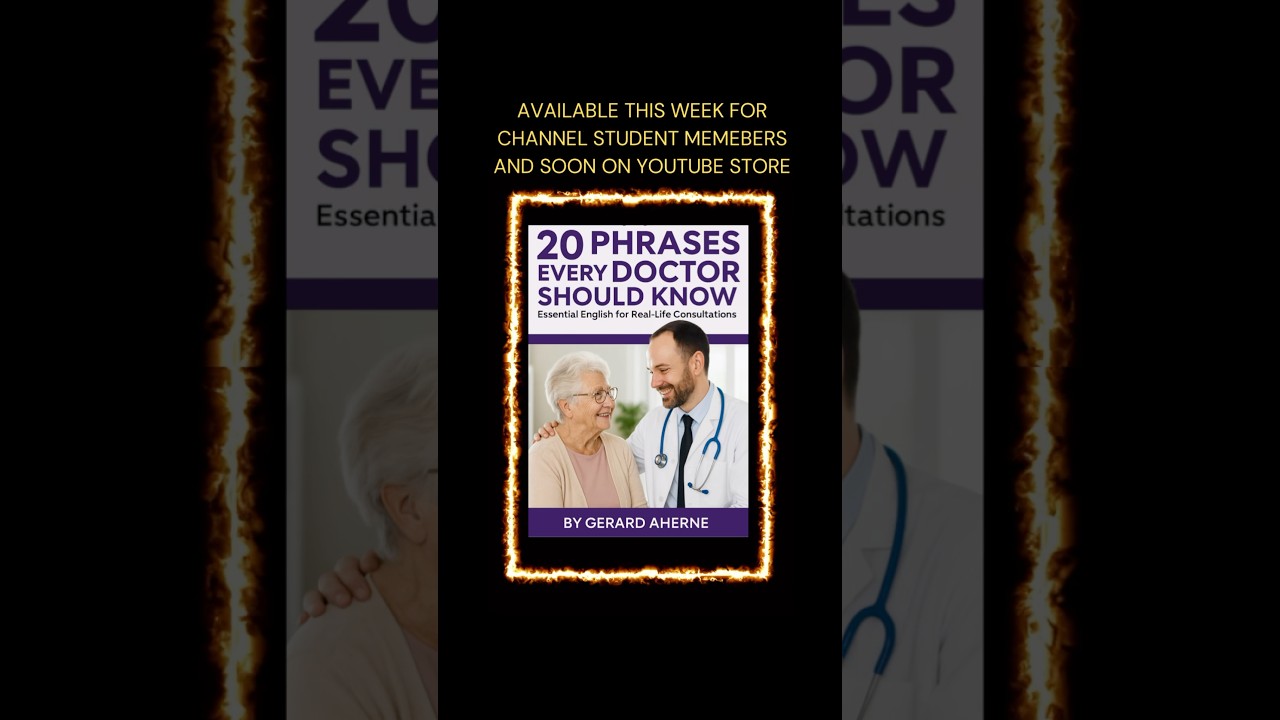 New Guide for Doctors! 20 English Phrases Every Medical Pro Should Know 