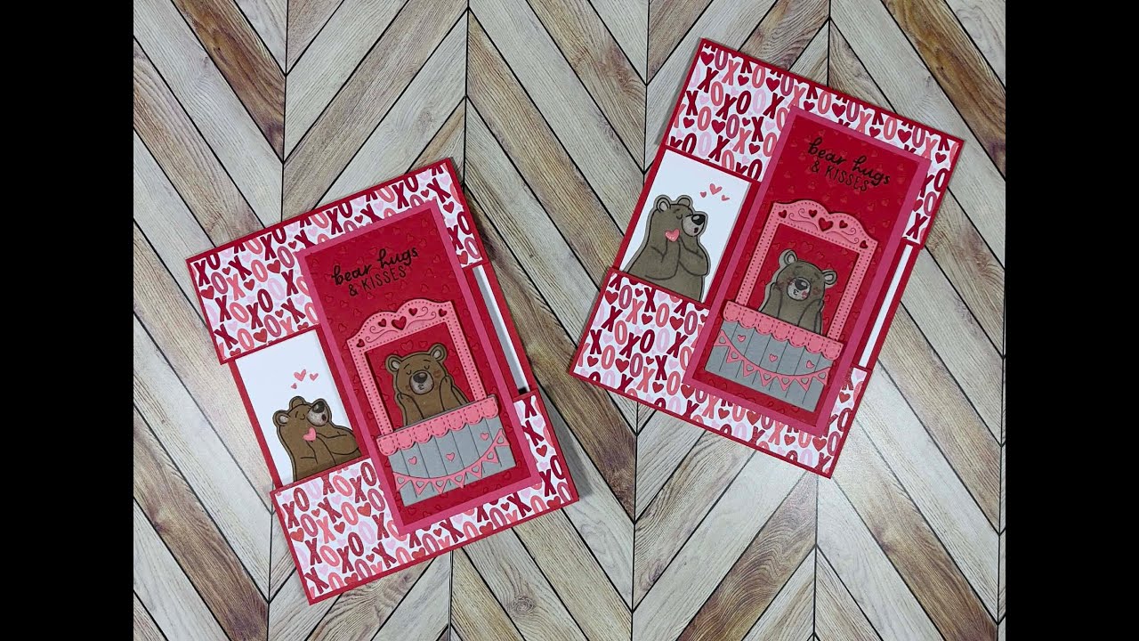 Valentine Kisses Card