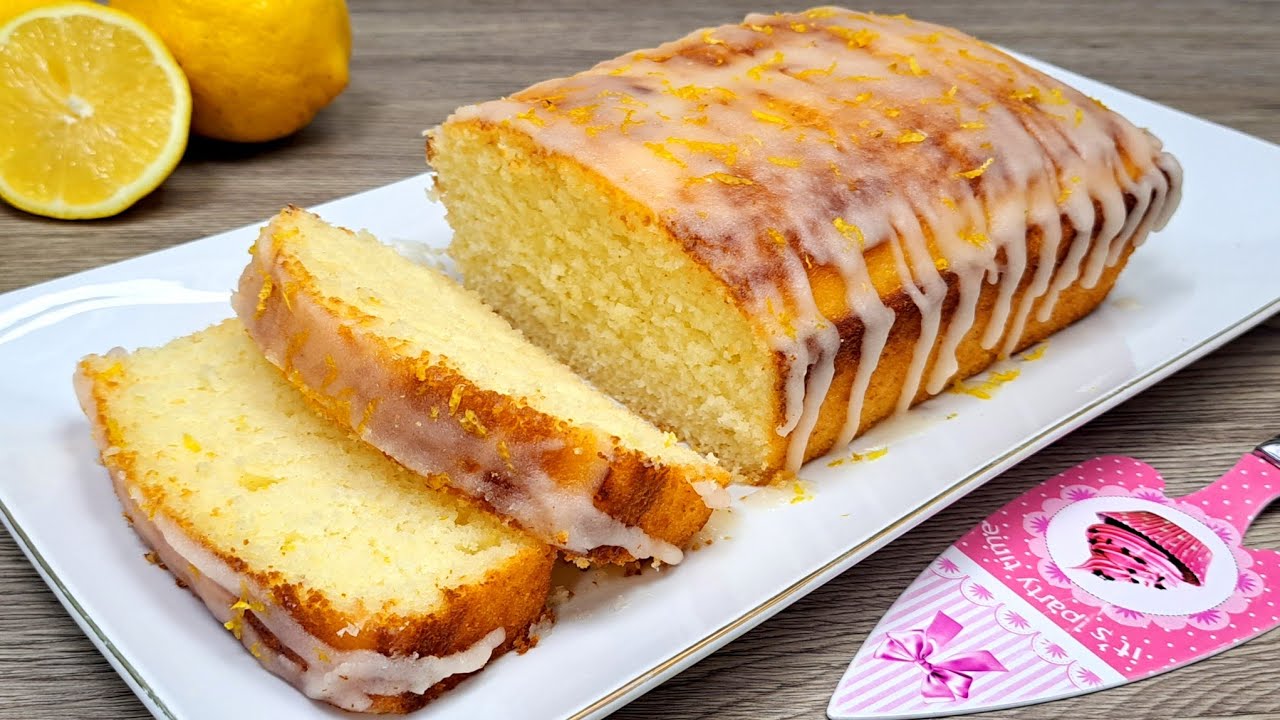 کیک لیمویی فوق العاده نرم و مرطوب🍋 در دهانتان آب می شود! ساده و بسیار خوشمزه