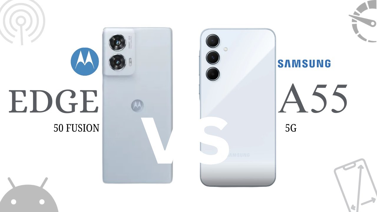 Motorola edge 50 fusion vs Samsung Galaxy A55 5g Full Comparison || #motorola  edge 50 fusion