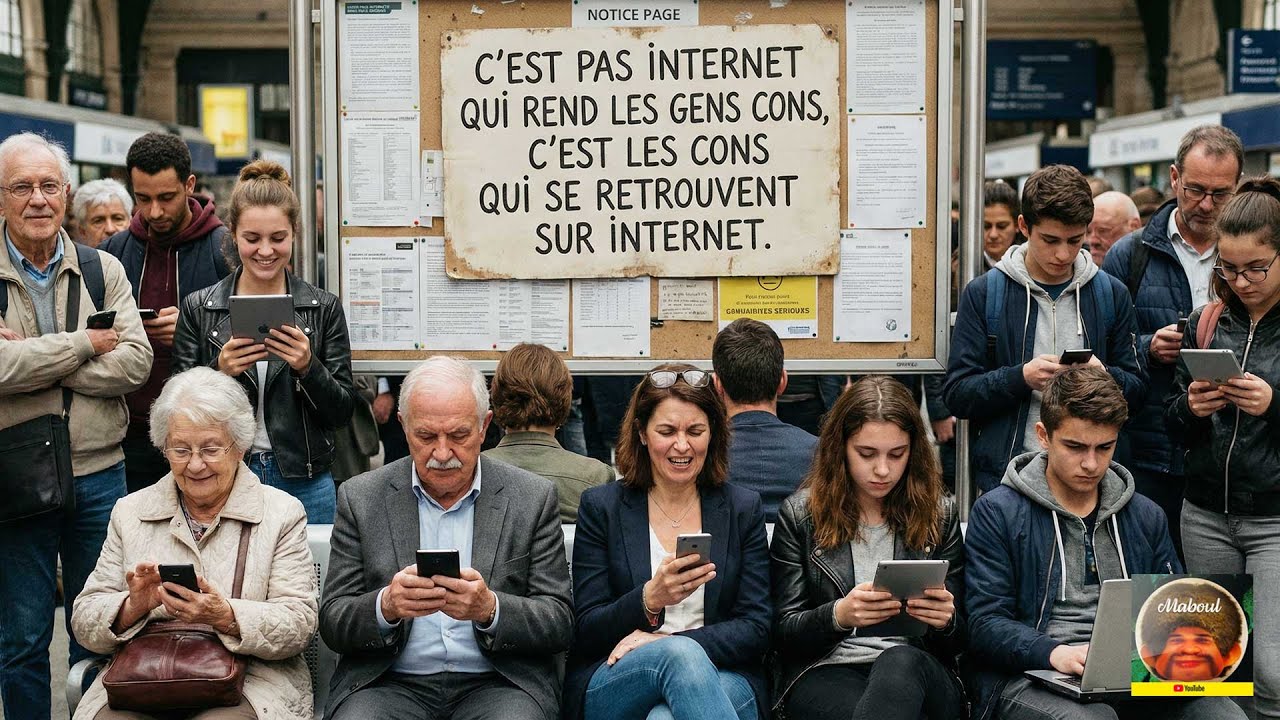 C'est pas internet qui rend les gens cons !