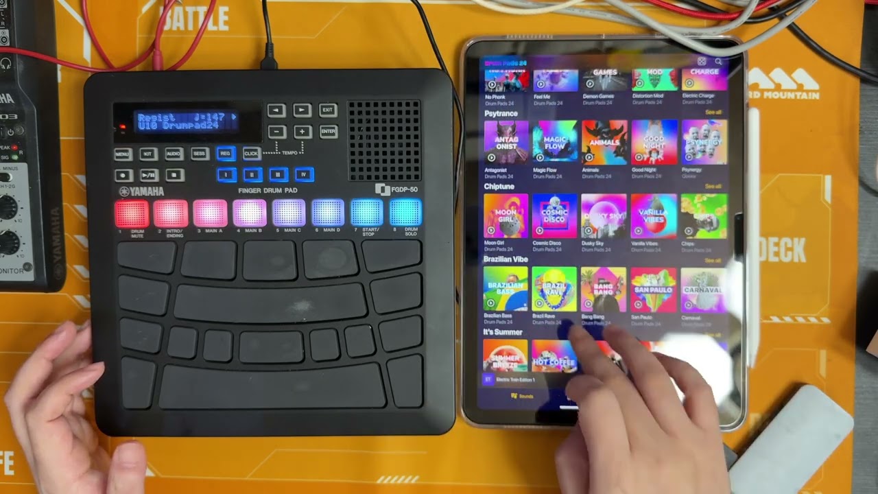 FGDP-50に少し飽きてしまった方にDrum Pads 24というアプリを提案します