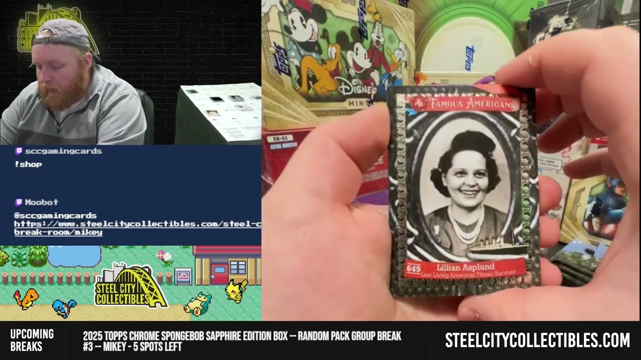 2025 Historic Autos Famous Americans Series 2 Hobby Box -- 2-Box Random Pack Group Break #2 -- Mikey