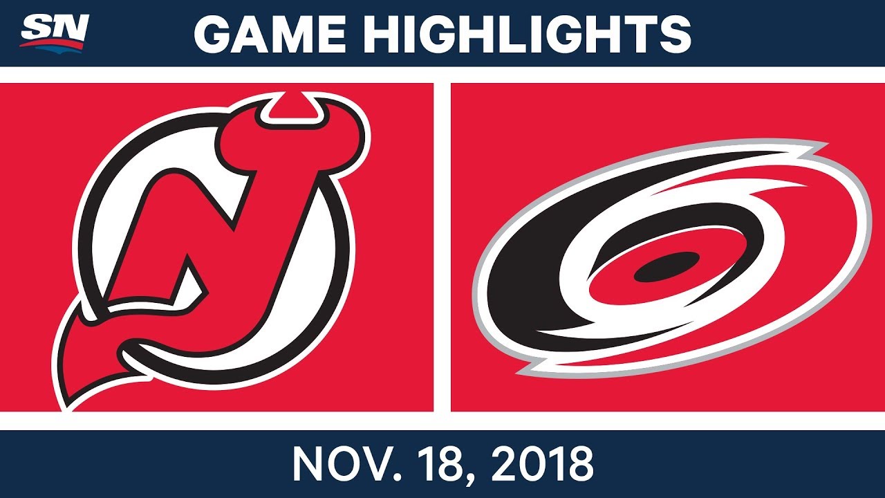 NHL Highlights | Devils vs. Hurricanes &ndash; Nov. 18, 2018