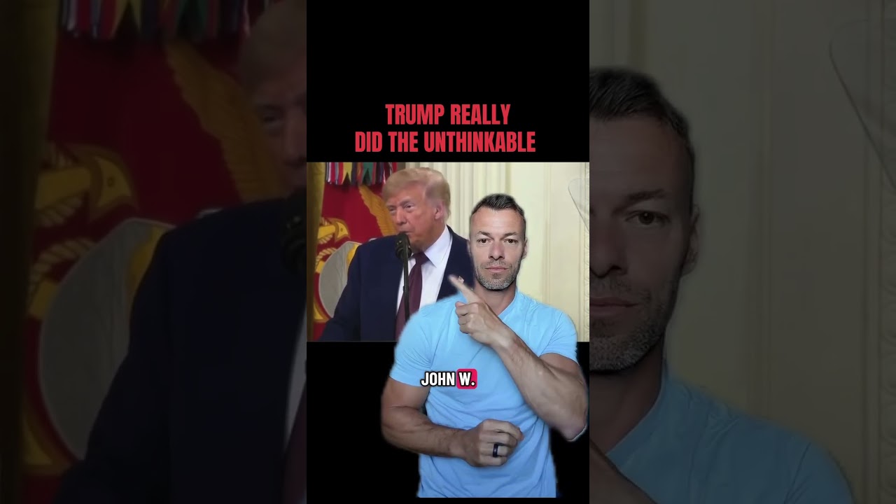 Trump Makes Shocking Mistake During Military Ceremony 😳 #Trump #Politics #News