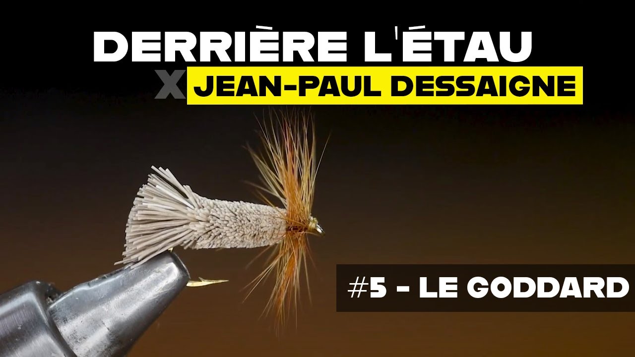 Derrière l'étau n°5 : montage d'une mouche de type Sedge pour pêcher la truite