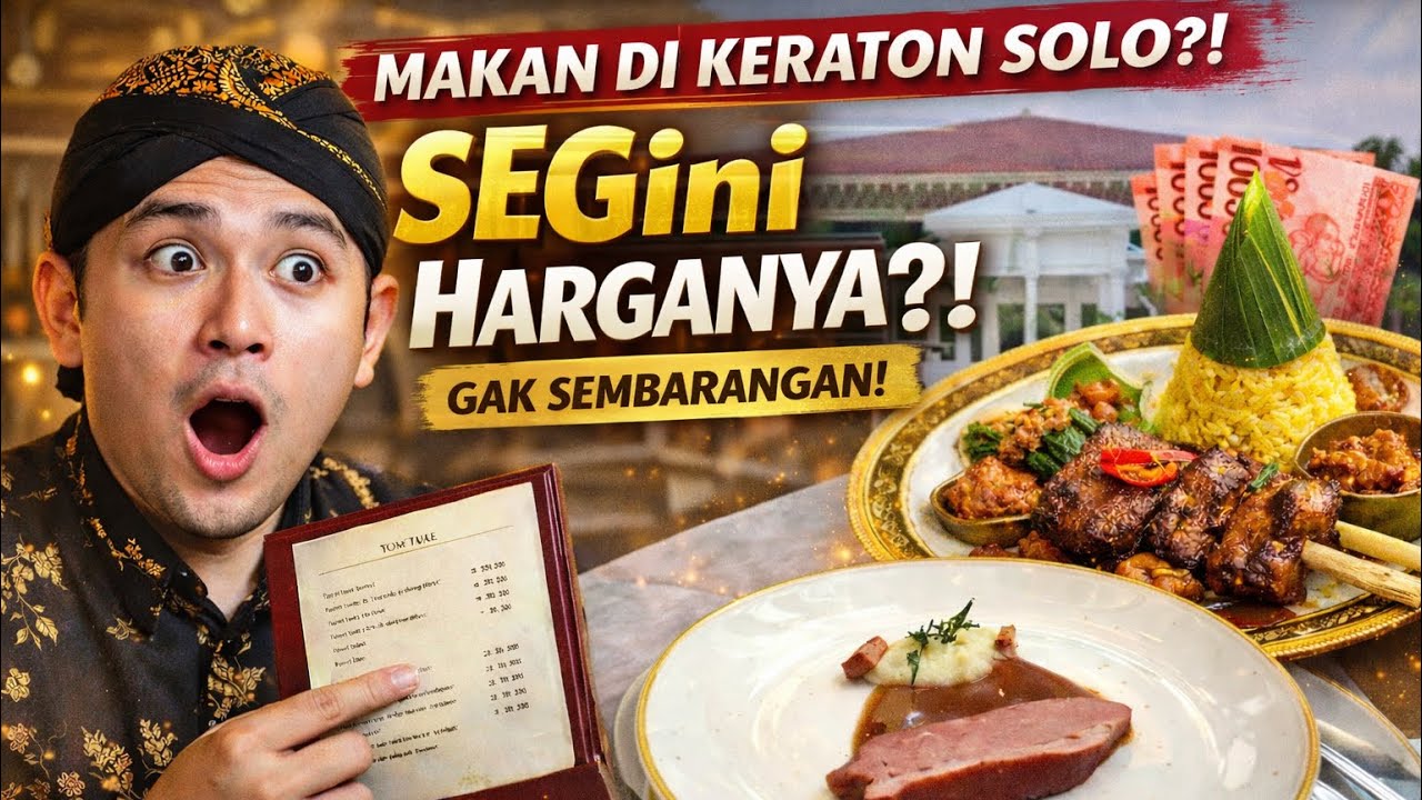 Pengalaman Makan Ala Raja di Pracimasana Solo! Fine Dining Khas Keraton Mangkunegaran 🍽️