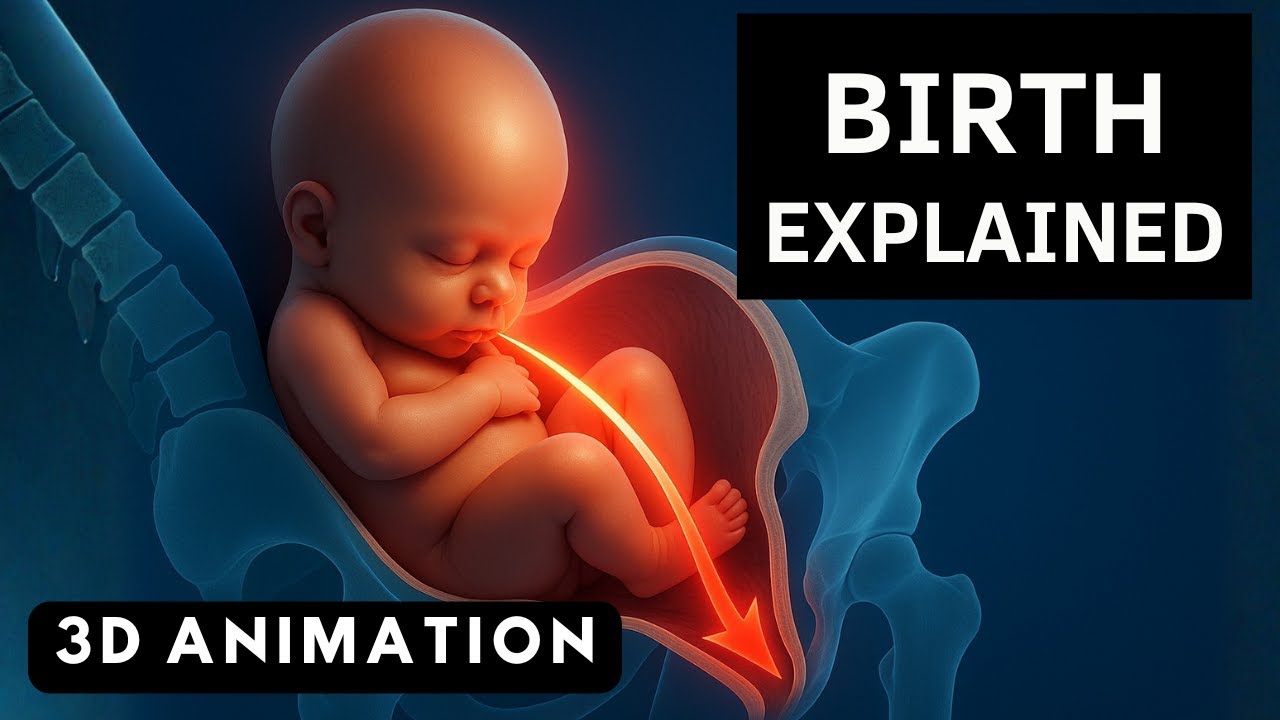 How Childbirth Really Happens | 3D Birth Animation Explained