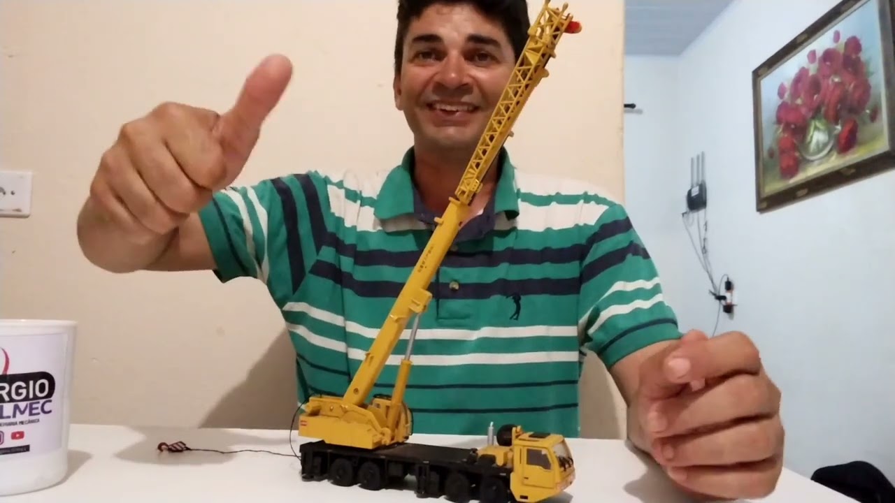 Sinais para içamento de carga com Guindaste