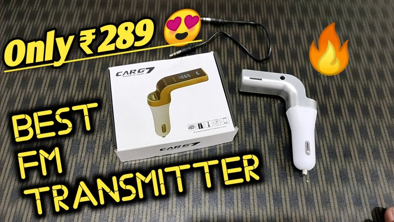 Fm Transmitter | Bluetooth Fm Transmitter | Bluetooth In Any Car, HINDI |Best Fm Transmitter | carg7