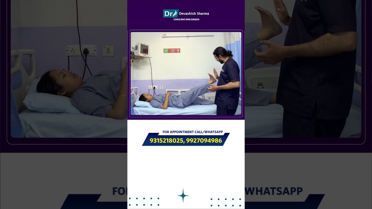 Relief From Pain After Endoscopic Spine Surgery Of Patient From Assam In Delhi, NCR & Agra