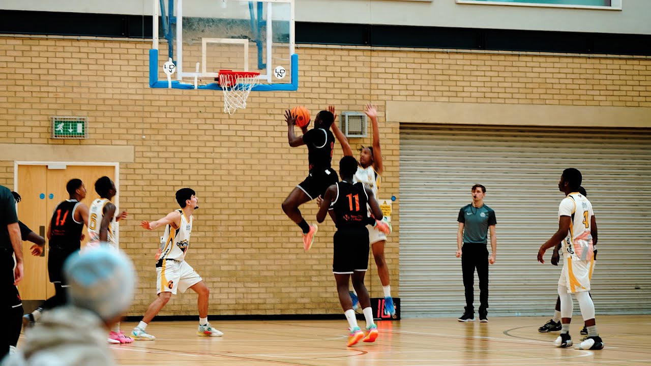 UK COLLEGE RIVALRY GAME gets VERY PHYSICAL😳 | CBL | NCC Lions V Crest Academy