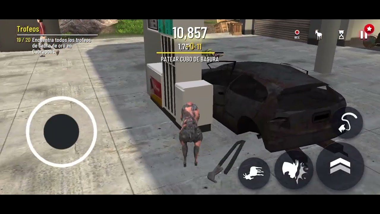 Haciendo un poco de todo en Goat Simulator!!!!!