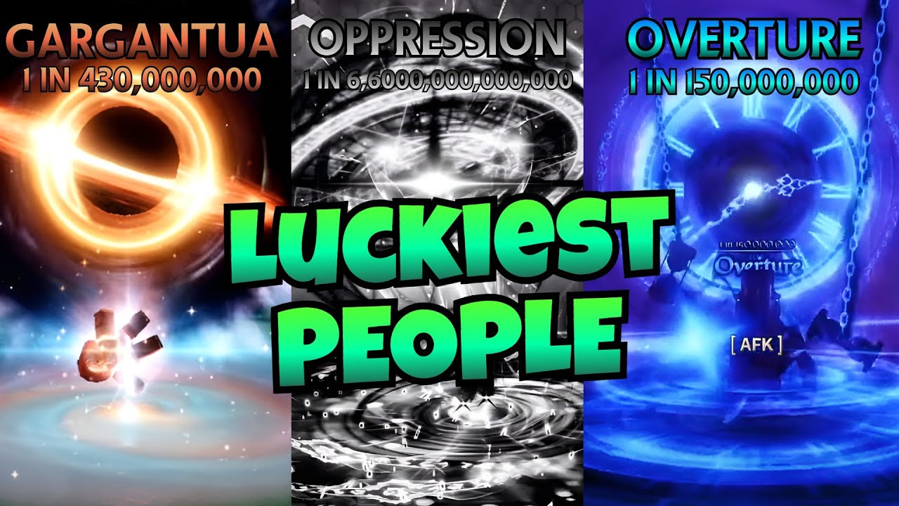 Luckiest People in the World🍀┃Sols RNG 🎲 「 The Movie 」