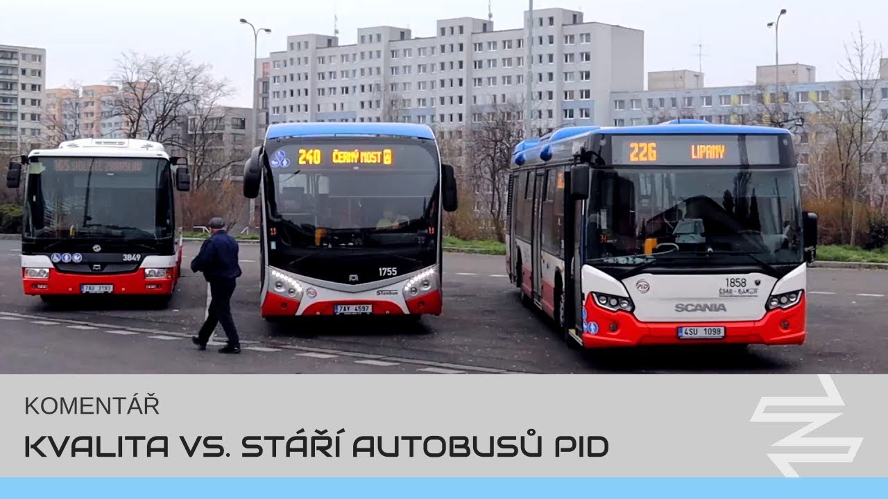 Kvalita vs. stáří autobusů PID | KOMENTÁŘ