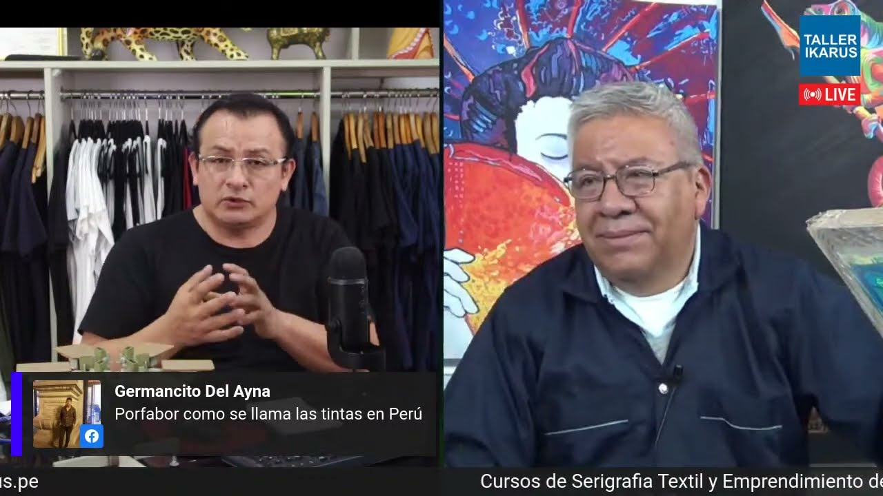 Tecnicas de Serigrafía: En vivo con Benjamin Rodriguez
