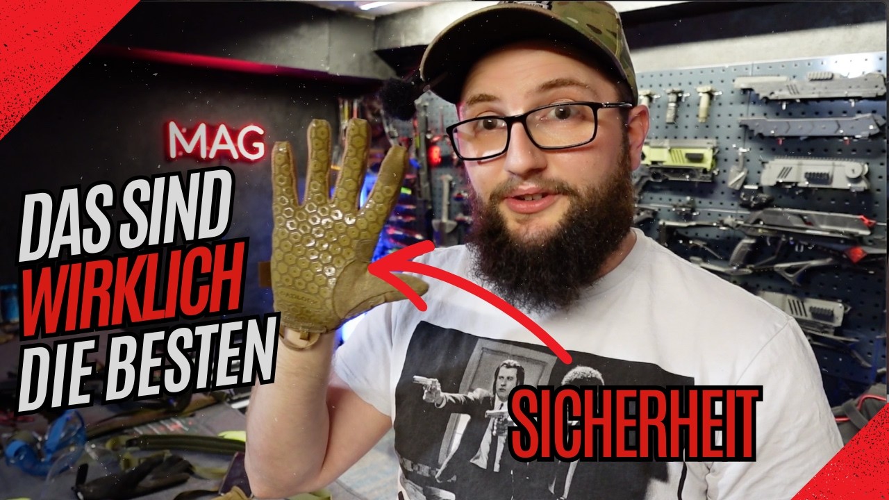 Sicherheit! Die besten Schutzbrillen, Handschuhe und Slings für Armbrust, Airsoft, Paintball & Co.