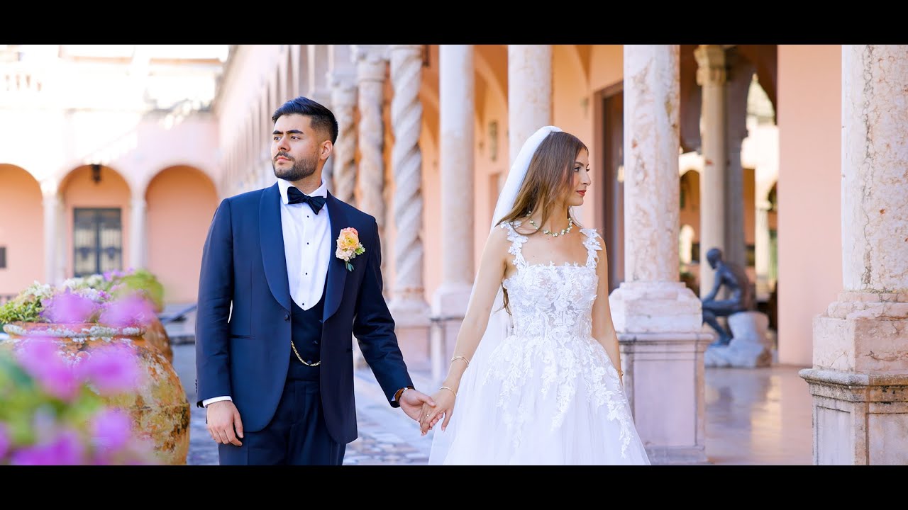 Ana & Suhail / Ringling Mansion Sarasota Palestinian / Afghan Wedding