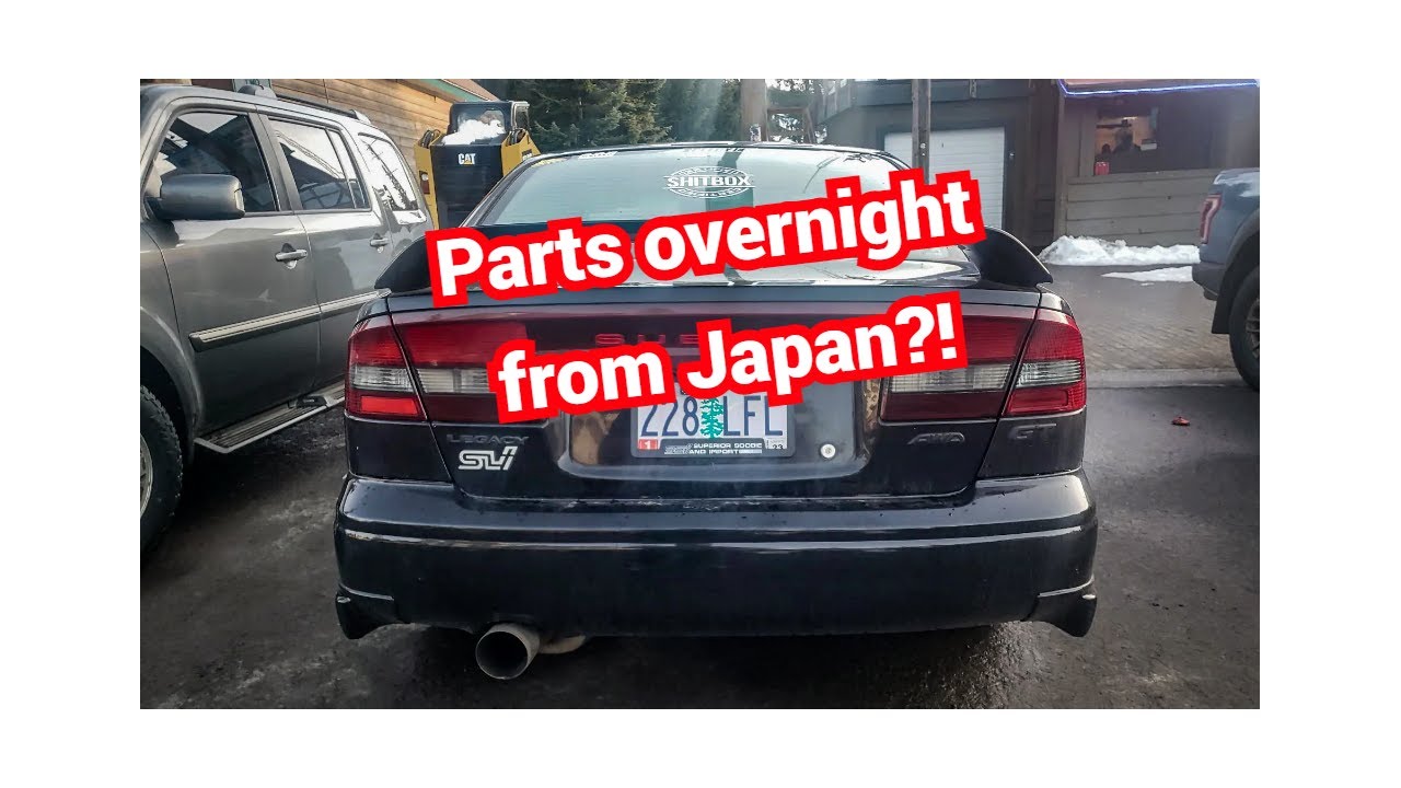 Turbo Subaru Legacy Gets Jdm Parts and New Exhaust Sounds