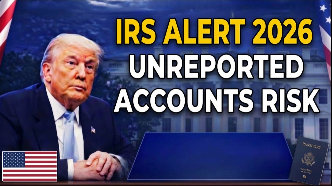 IRS 2026 ALERT Unreported Foreign Accounts Can Kill Your Citizenship! $16,536 Fine