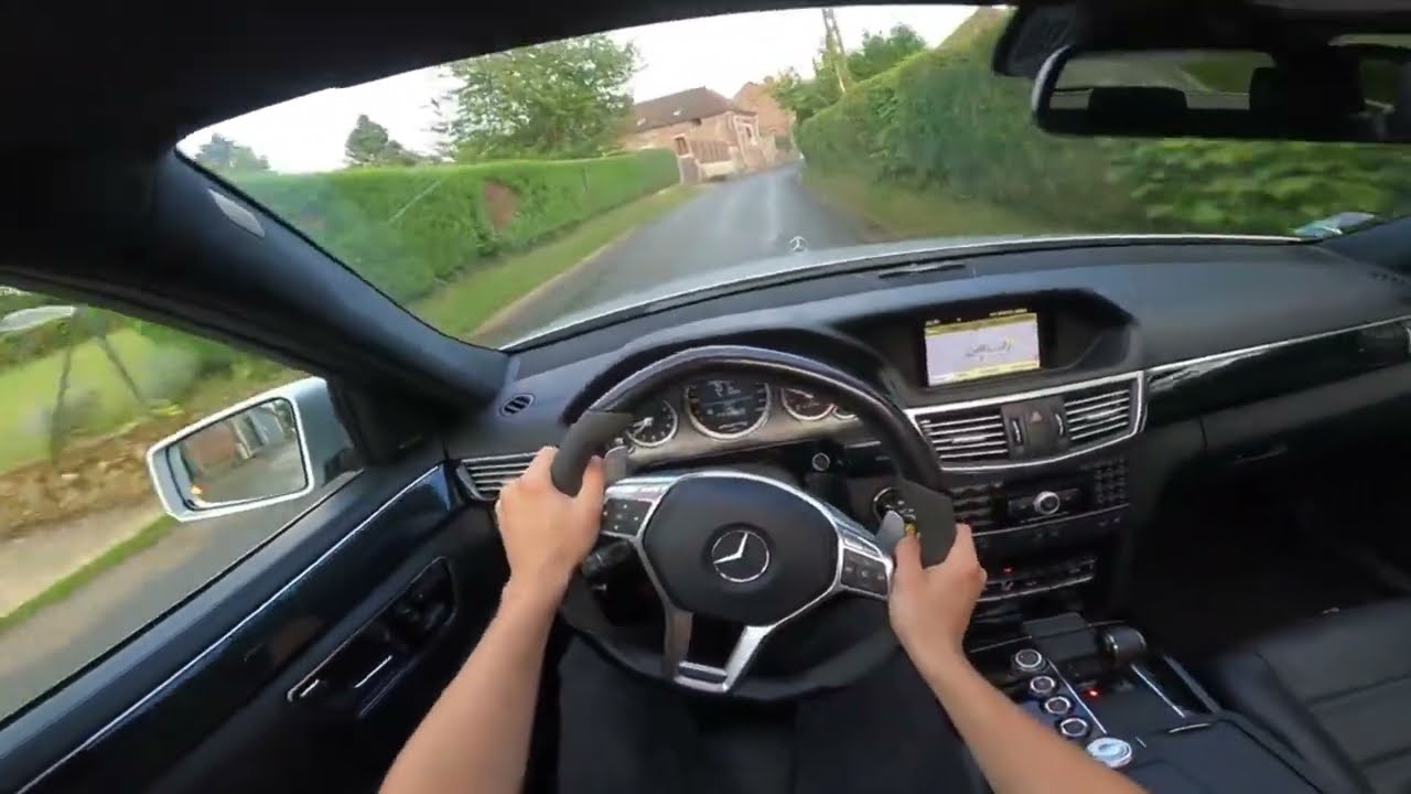 Mercedes-Benz E63 AMG Wagon S212 (2010) - POV Test Drive