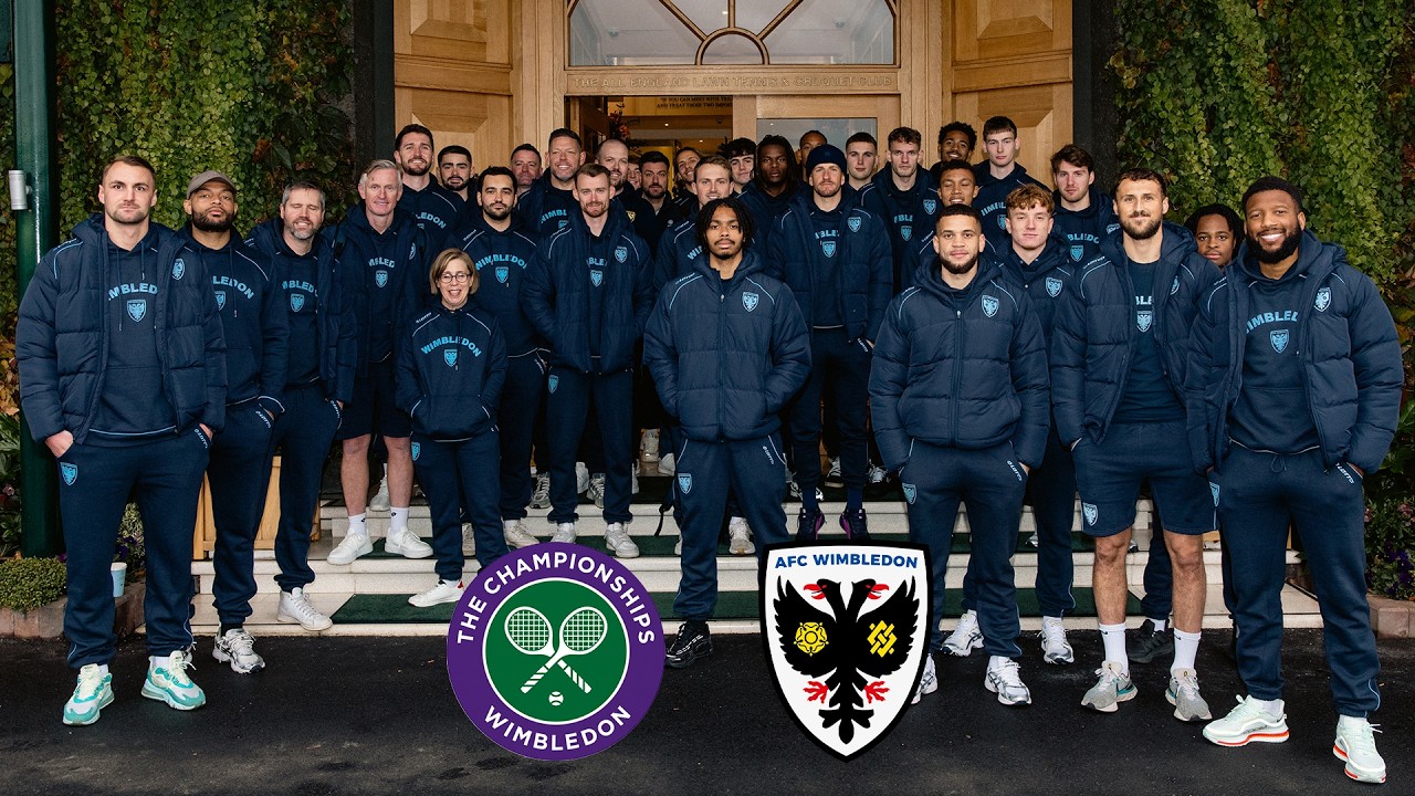 AFC Wimbledon x All England Club 🟡🔵