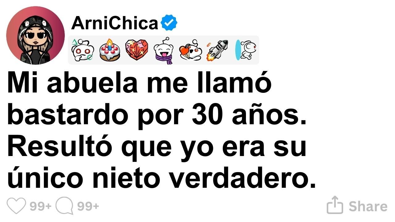 [TODA LA HISTORIA] Mi abuela me llamó bastardo por 30 años. Resultó que yo era su único nieto verda