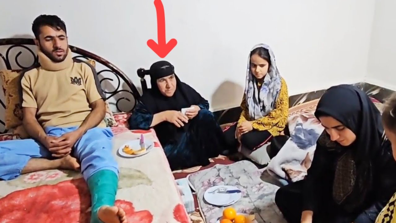 The family reunited: The emotional moment of grandmother's meeting with Majid 