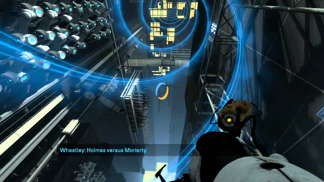 Portal 2 - Chapter 9: The part where he kills you funny scenes