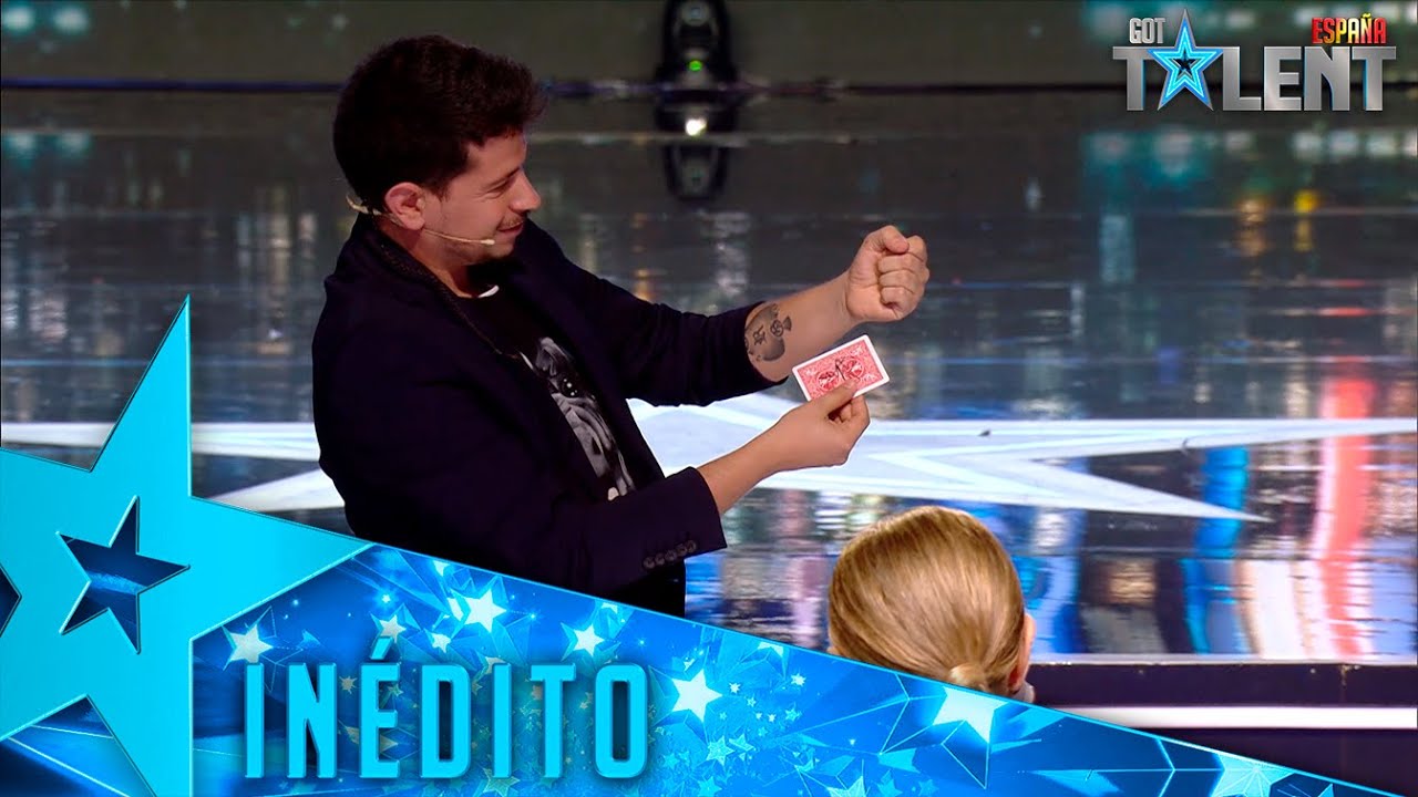 El IMPACTANTE truco de magia con CARTAS y UNA CAMISETA | Inéditos | Got Talent España 2021