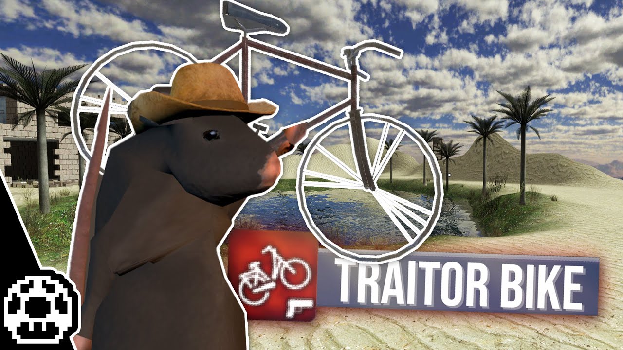 Die Ratte dreht eine Runde auf dem Traitor Bike - TTT²