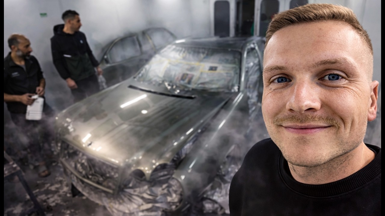 Der Lack ist fertig&hellip; 1300&euro; in Marokko 😳 (E50 AMG Restauration)