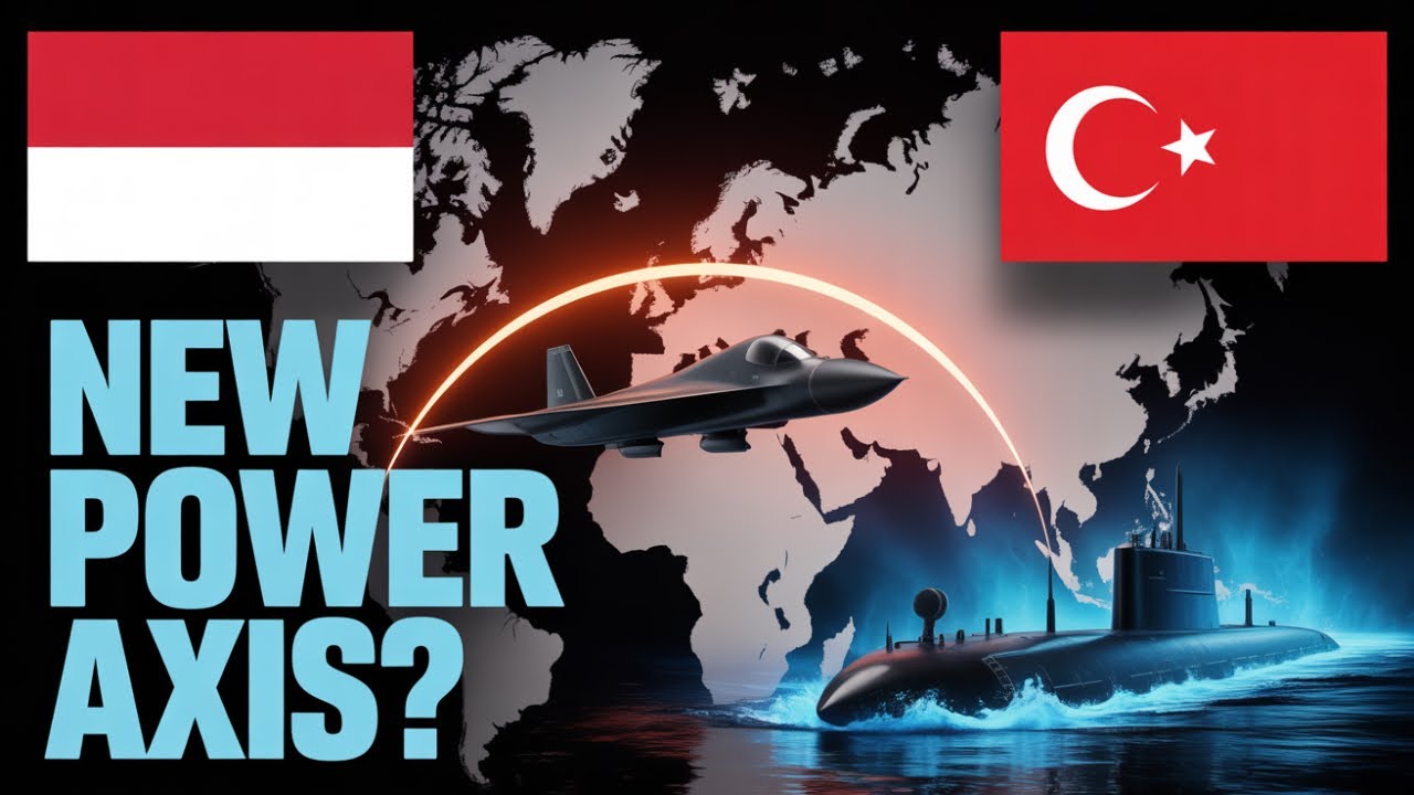 Indonesia & Turkey Forge a Strategic Alliance | KAAN Fighter Jet, Defense & Global Power Shift