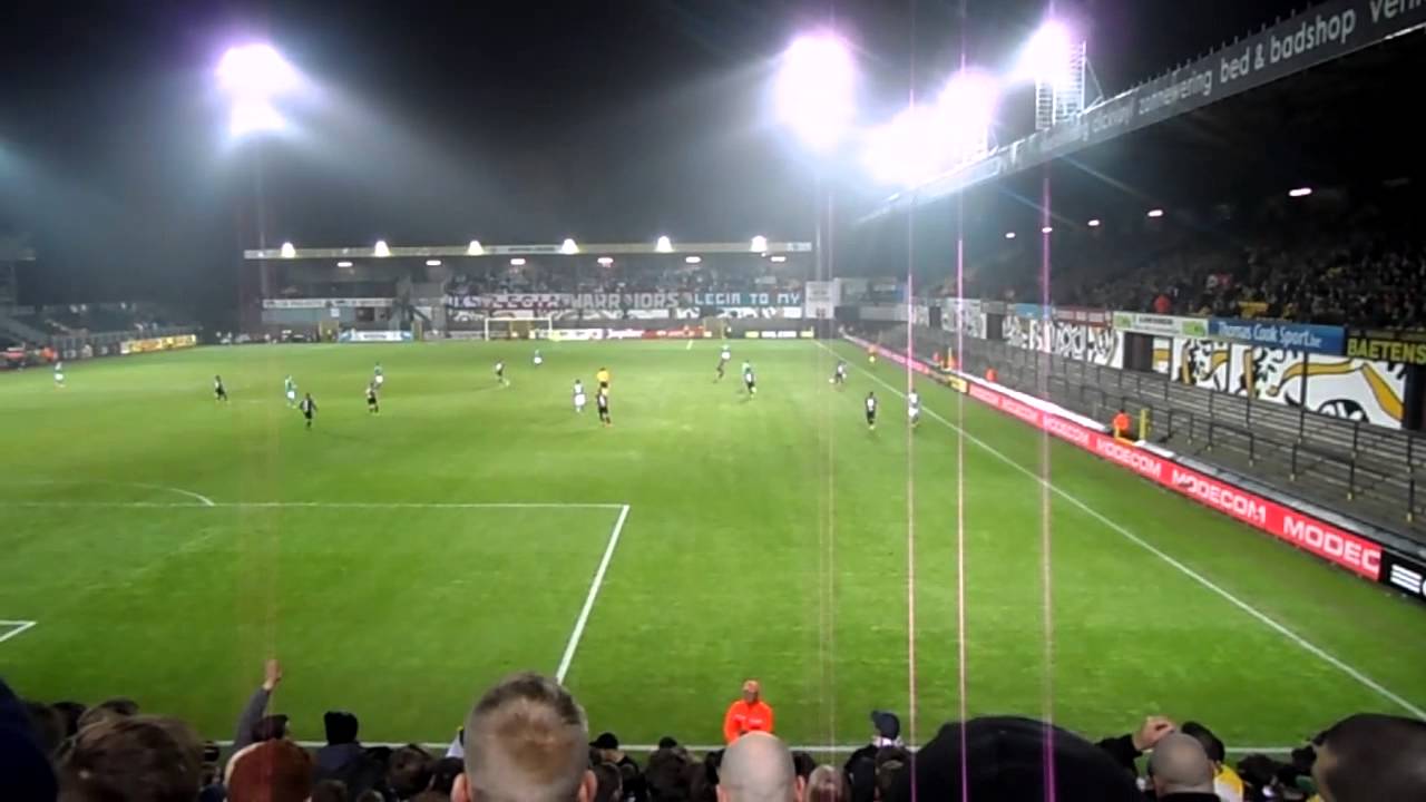 UEFA Europa League, Groepfase; KSC Lokeren - Legia Warschau (27/11/14'): Opkomst + 1 - 0 (Vanaken)!