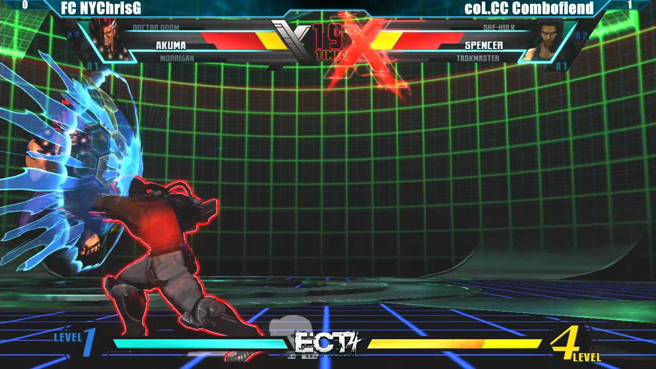 UMVC3 Top 16 FC NYChrisG против coL.CC Combofiend - турнир ECT4