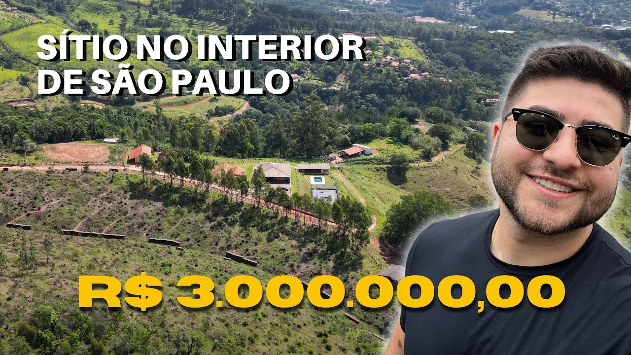 ESPETACULAR SÍTIO Á VENDA EM ATIBAIA, 3 LAGOS, 43 HA, CASAS TÉRREAS E FÁCIL ACESSO FERNÃO DIAS