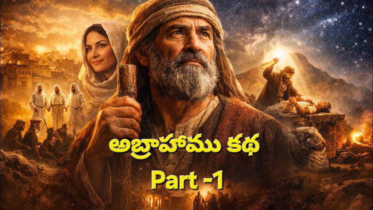 ఆదికాండము | అబ్రాహాము జీవితం పూర్తి కథ | Bible Videos Telugu