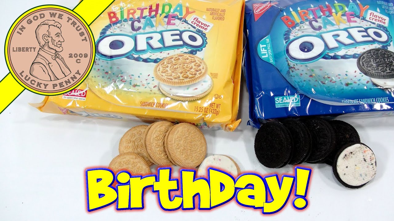 Oreo Birthday Cake Chocolate & Vanilla Cookie Sandwiches With Silk Coconut Milk!